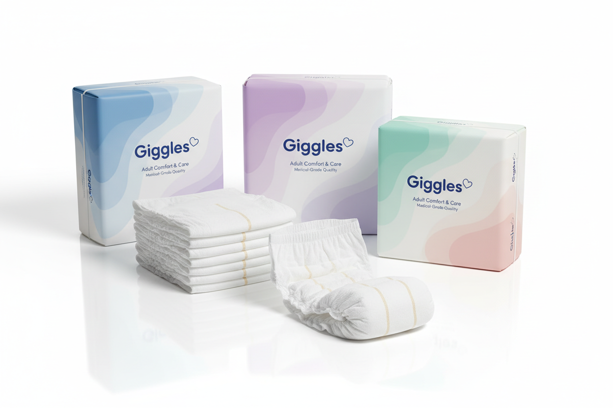 ADULT DIAPERS AND PULL UPS