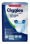 Giggles Adult Pants Xlarge 30 Diapers