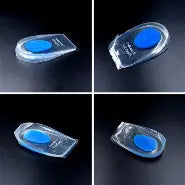 half silicone insole for shoes