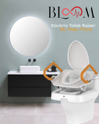 Electric toilet raiser