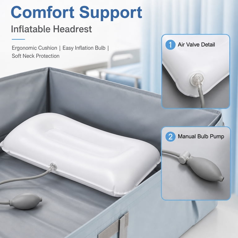 Foldable shower mattress