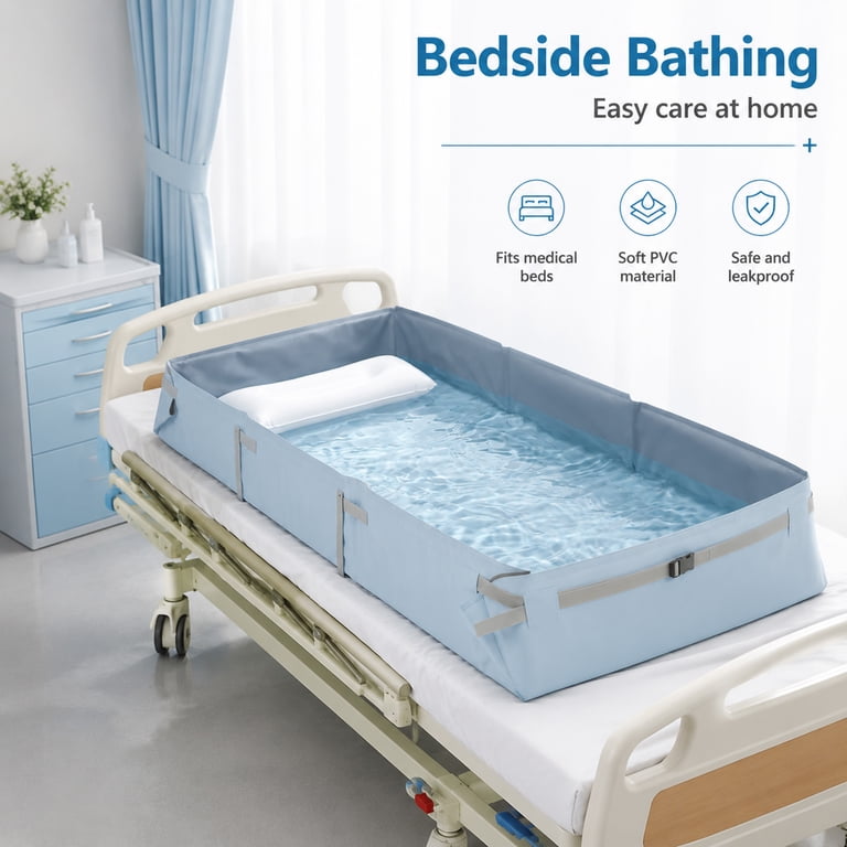 Foldable shower mattress